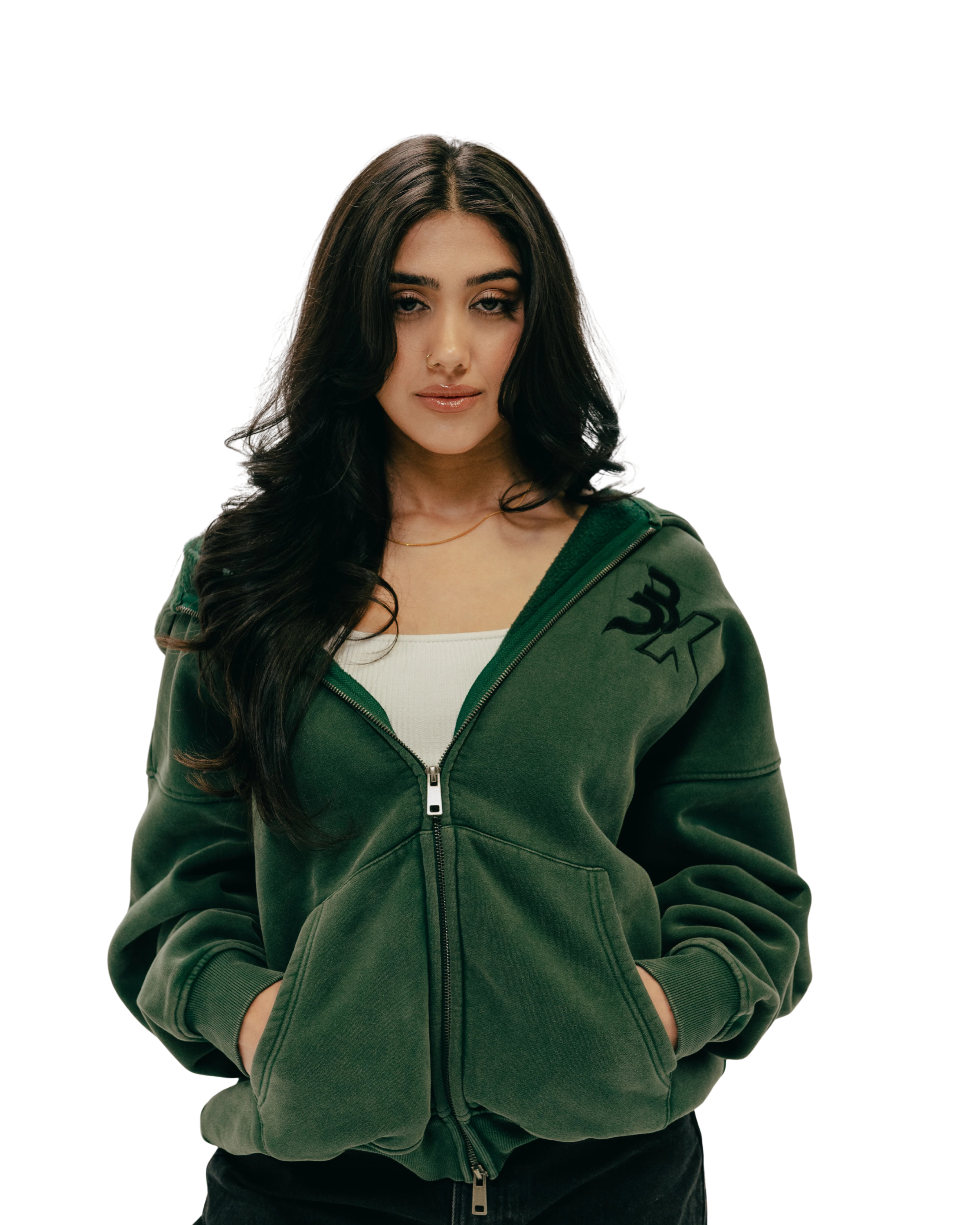 Represent Panjab Zip-Up Oversized