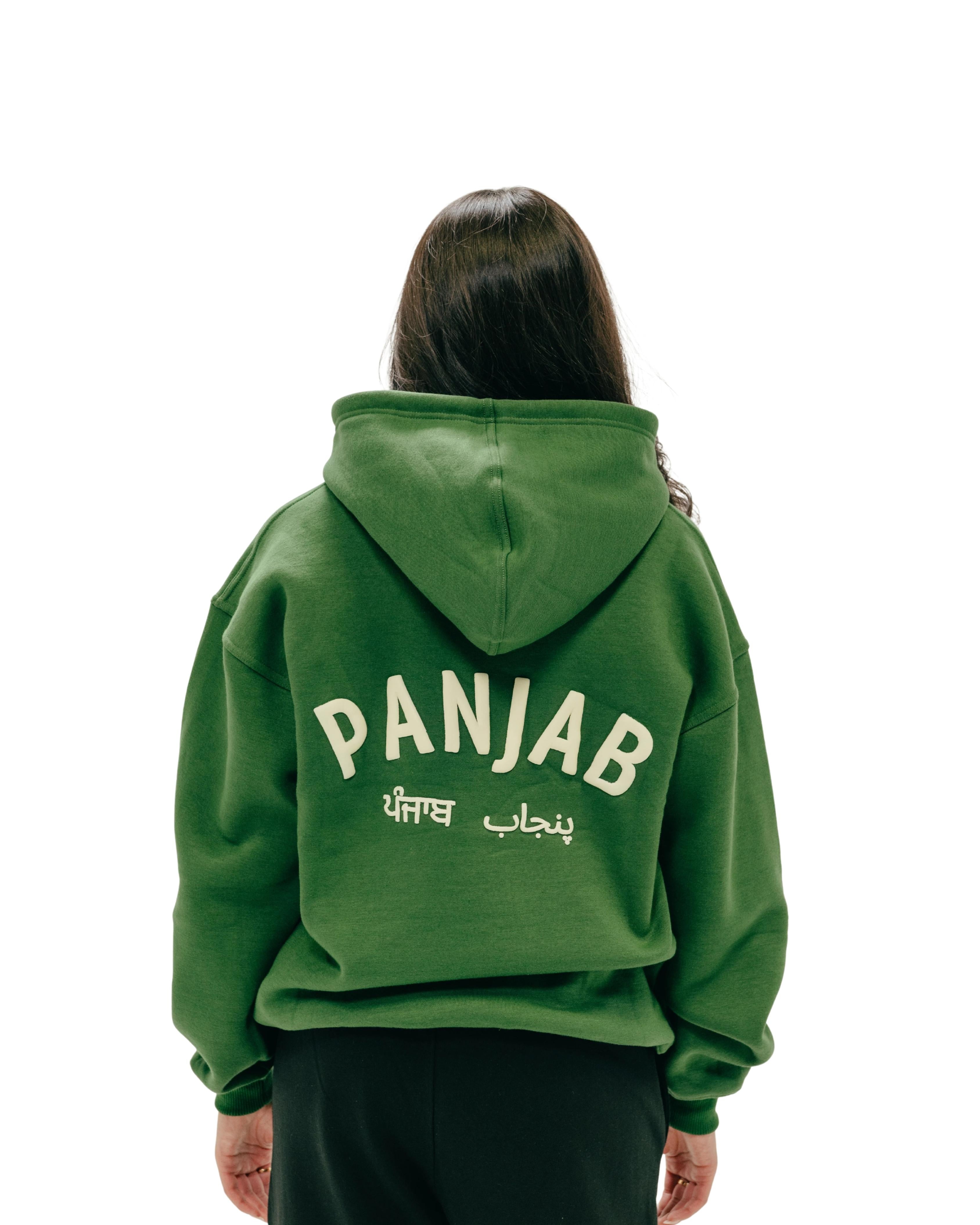 Panjab Hoodie - Forest Green