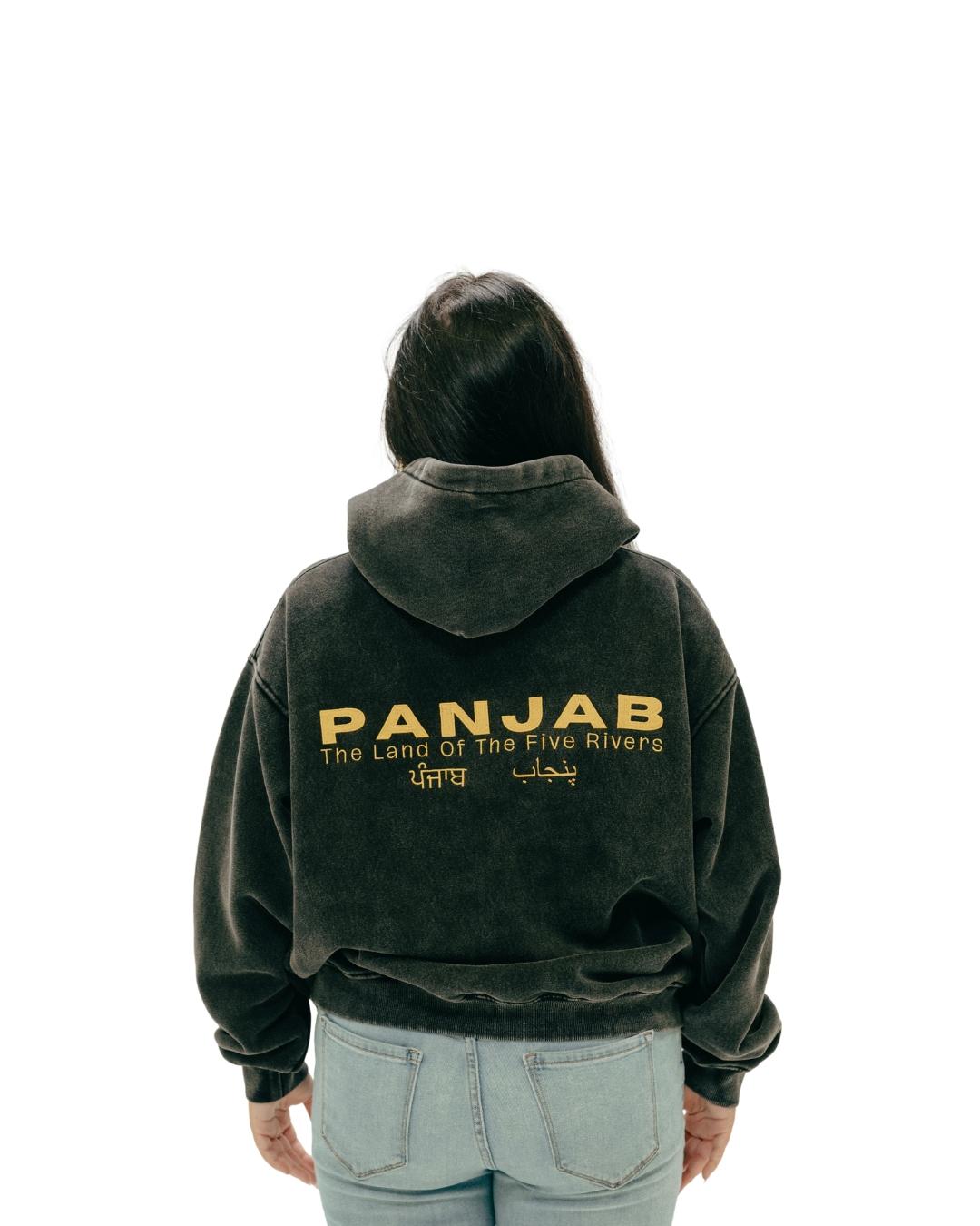 Faded PANJAB Oversized hoodie