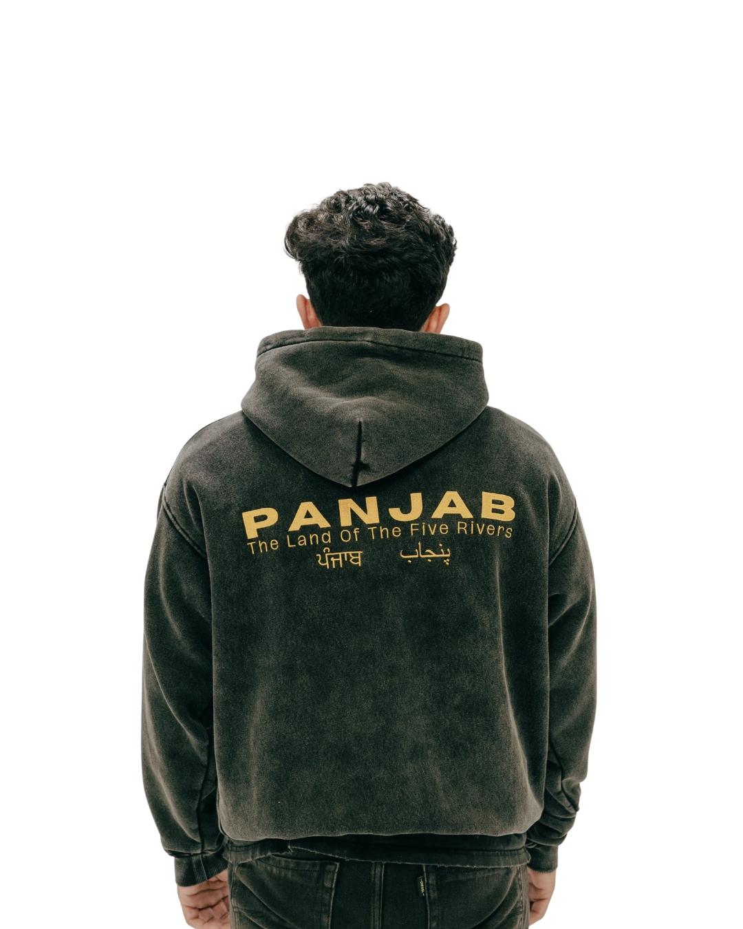 Faded PANJAB Oversized hoodie