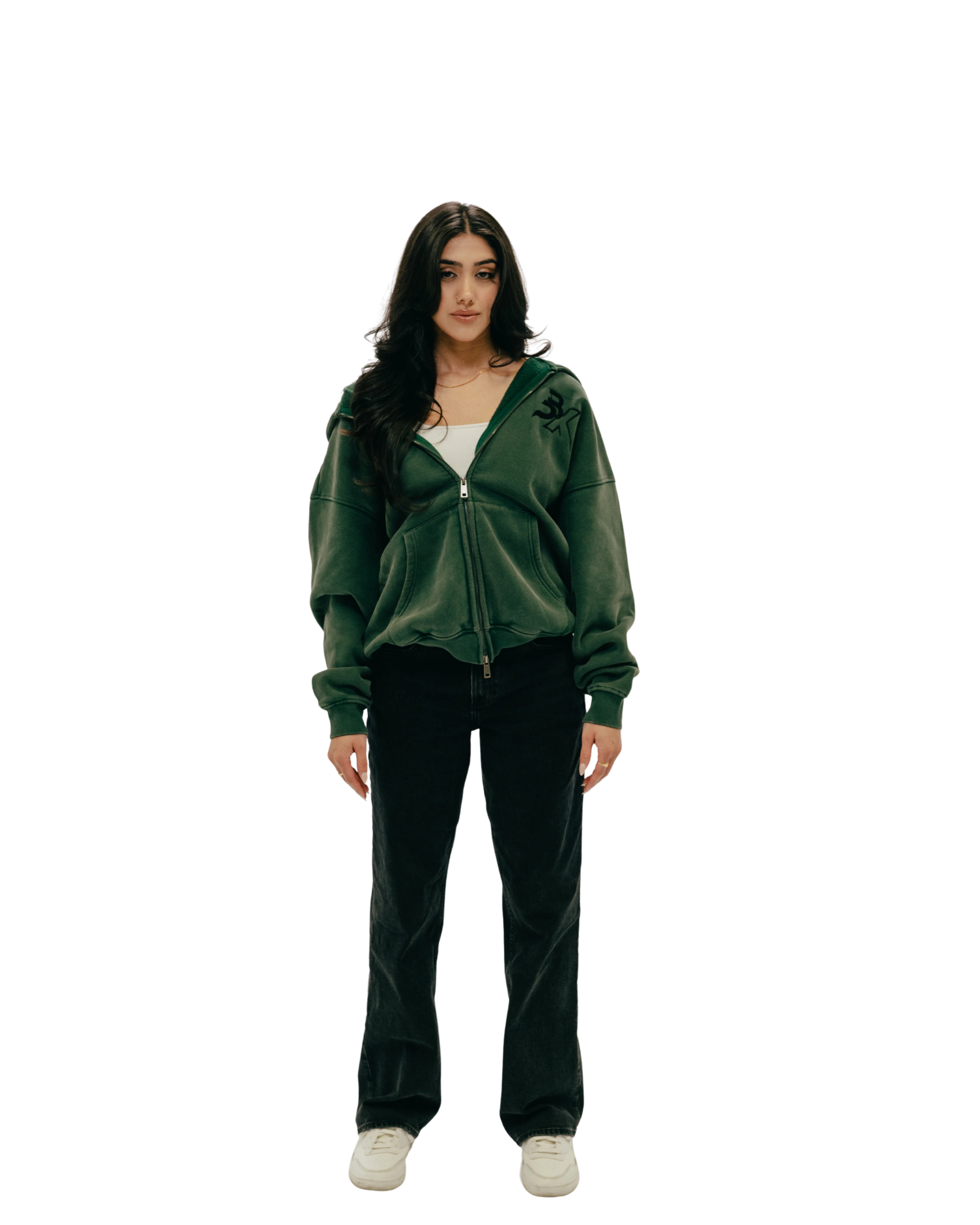 Represent Panjab Zip-Up Oversized