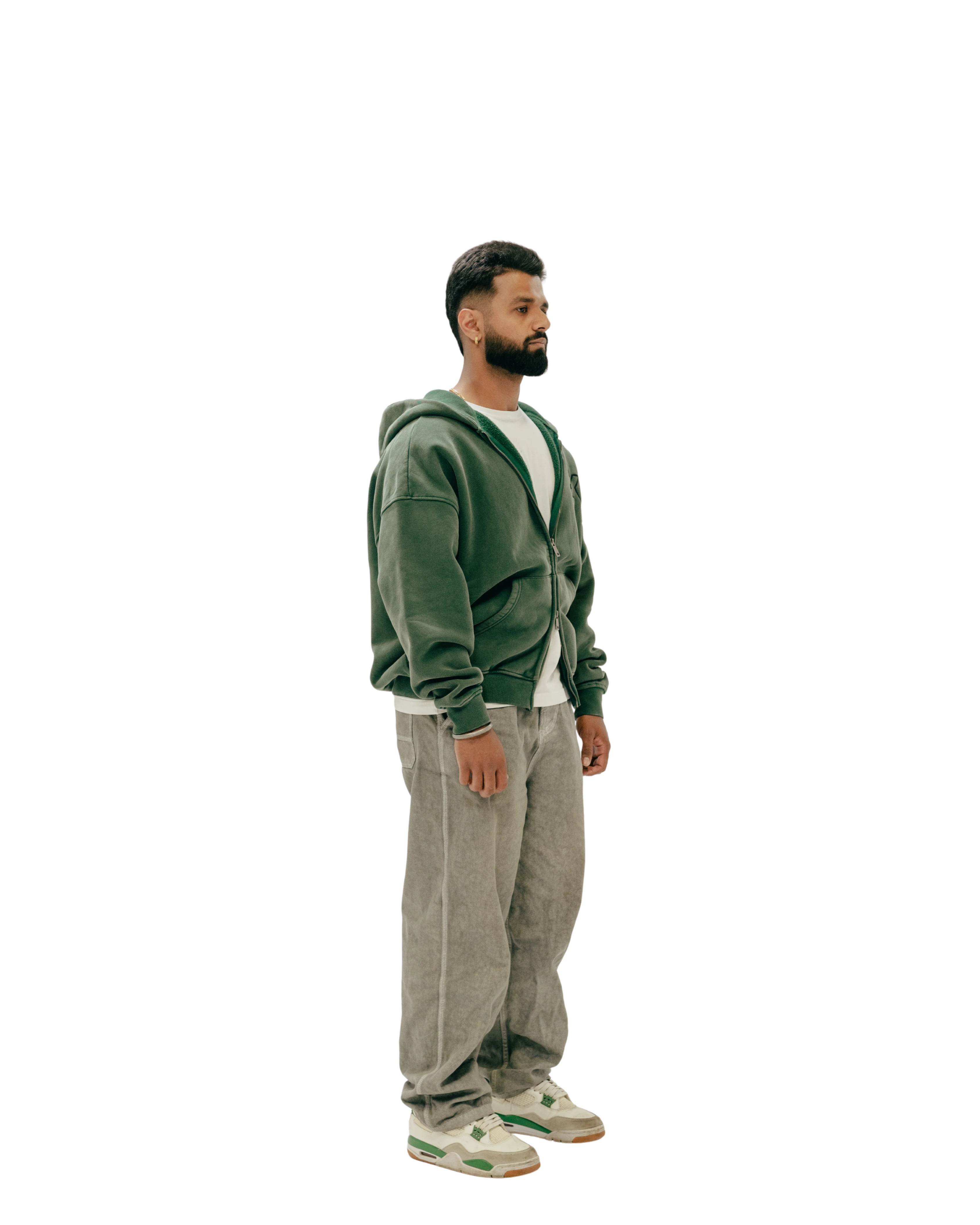 Represent Panjab Zip-Up Oversized