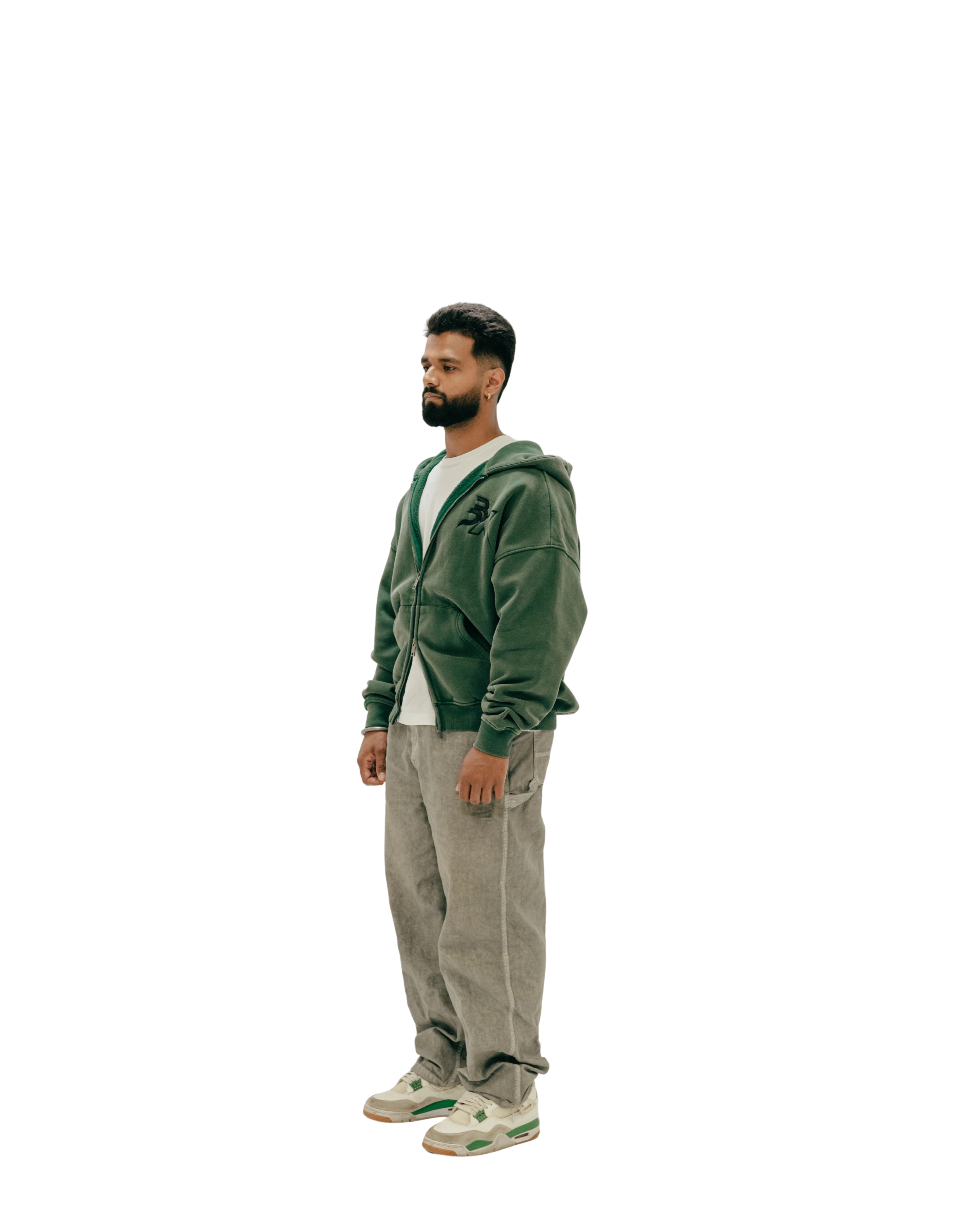 Represent Panjab Zip-Up Oversized