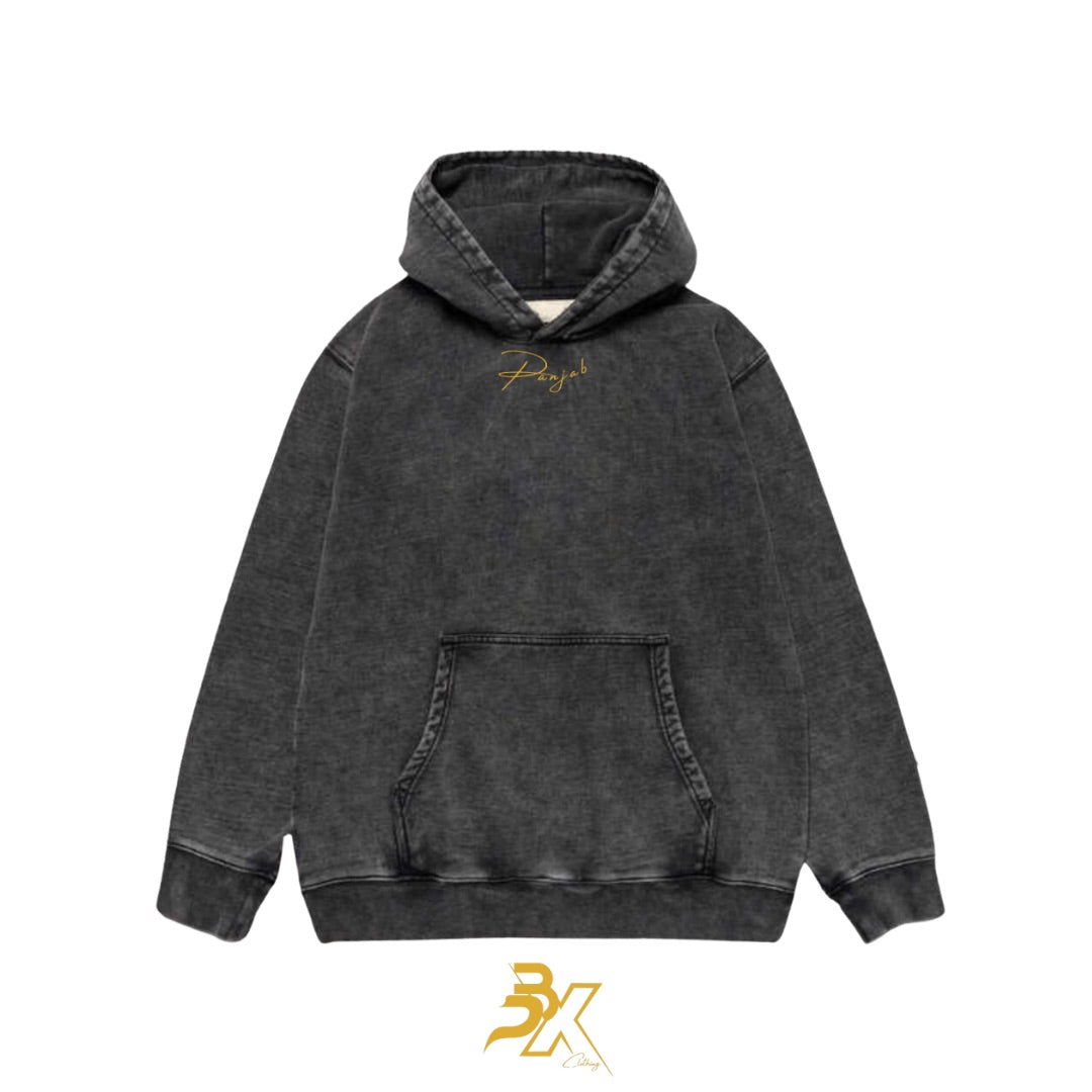 Faded PANJAB Over-Sized hoodie